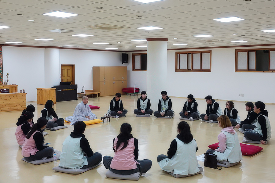 Way to Find Your Mind - Tongdo Temple Temple Stay